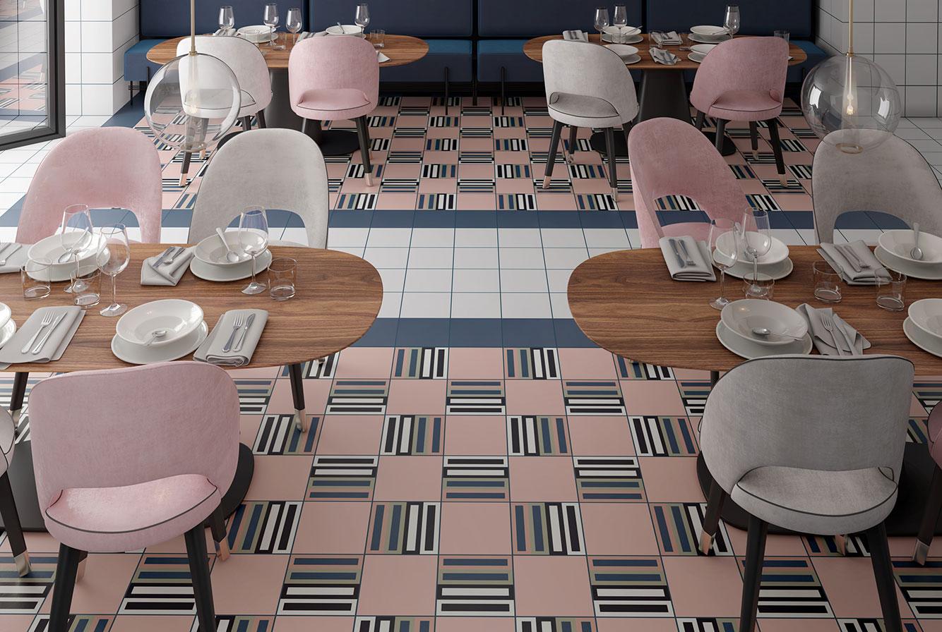 BAUHOME WEISS / BLAU / ROSE / DOMINO COLD